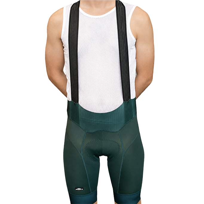 Forest Custom Patch Bib Shorts