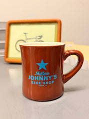 Mellow Johnny's Classic Logo Diner Mug in Brown