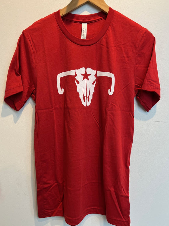 Cowskull T-Shirt - Red