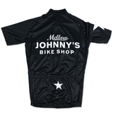 Mellow Johnny's Bike Shop Classic Shop Jersey by Giordana short sleeve in black back